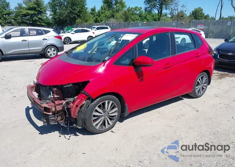 2015 Honda Fit Ex/Ex-L z USA, uszkodzony, nr VIN 3HGGK5H82FM757327